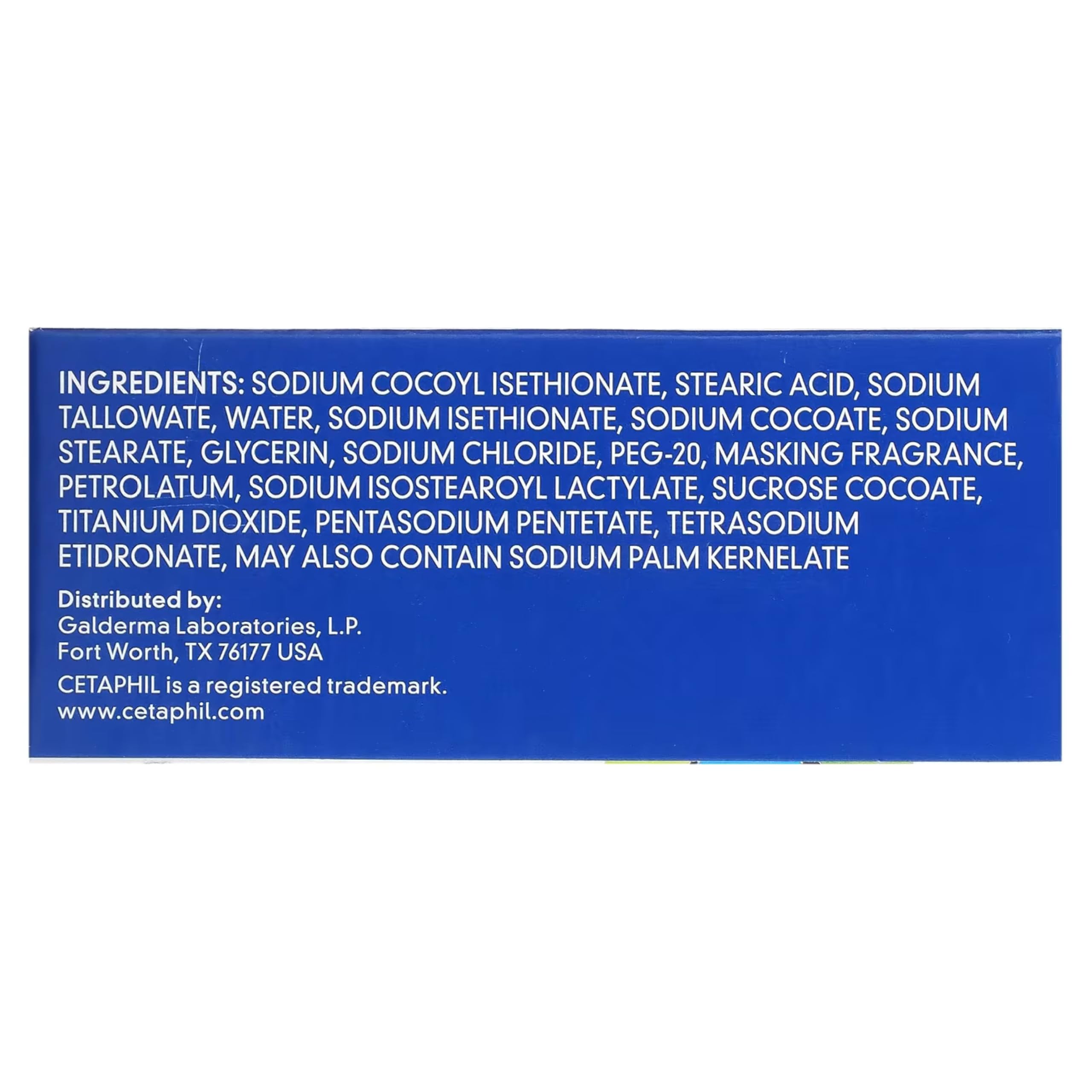 Cetaphil Gentle Cleansing Bar is non-comedogenic, suitable for sensitive pores.