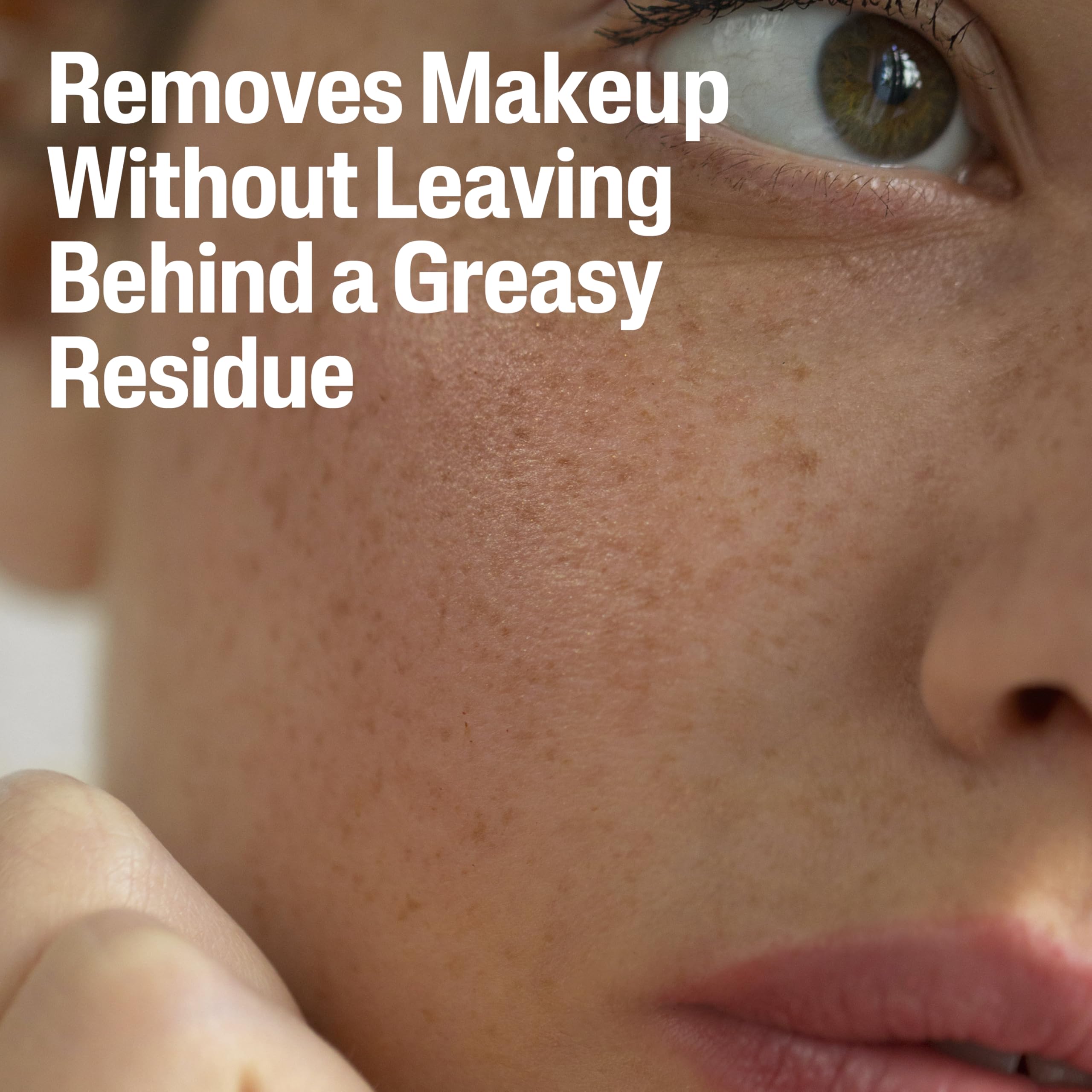 Cetaphil Gentle Oil-Free Makeup Remover packaging highlights fragrance-free formula.