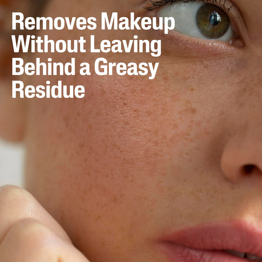 Cetaphil Gentle Oil-Free Makeup Remover packaging highlights fragrance-free formula.