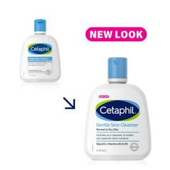 Cetaphil Gentle Skin Cleanser demonstrates micellar cleansing for gentle dirt and makeup removal.
