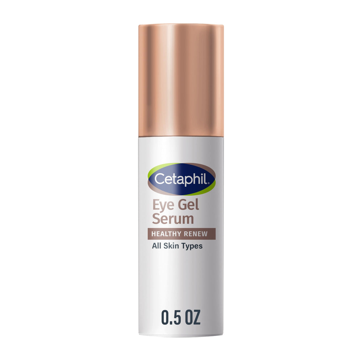 Cetaphil Healthy Renew Eye Gel Serum application close-up demonstrates quick hydration for under-eye skin.
