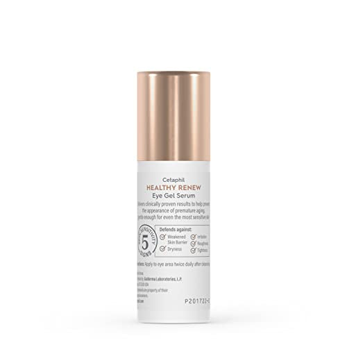 Cetaphil Healthy Renew Eye Gel Serum targets dark circles and fatigue around the eyes.