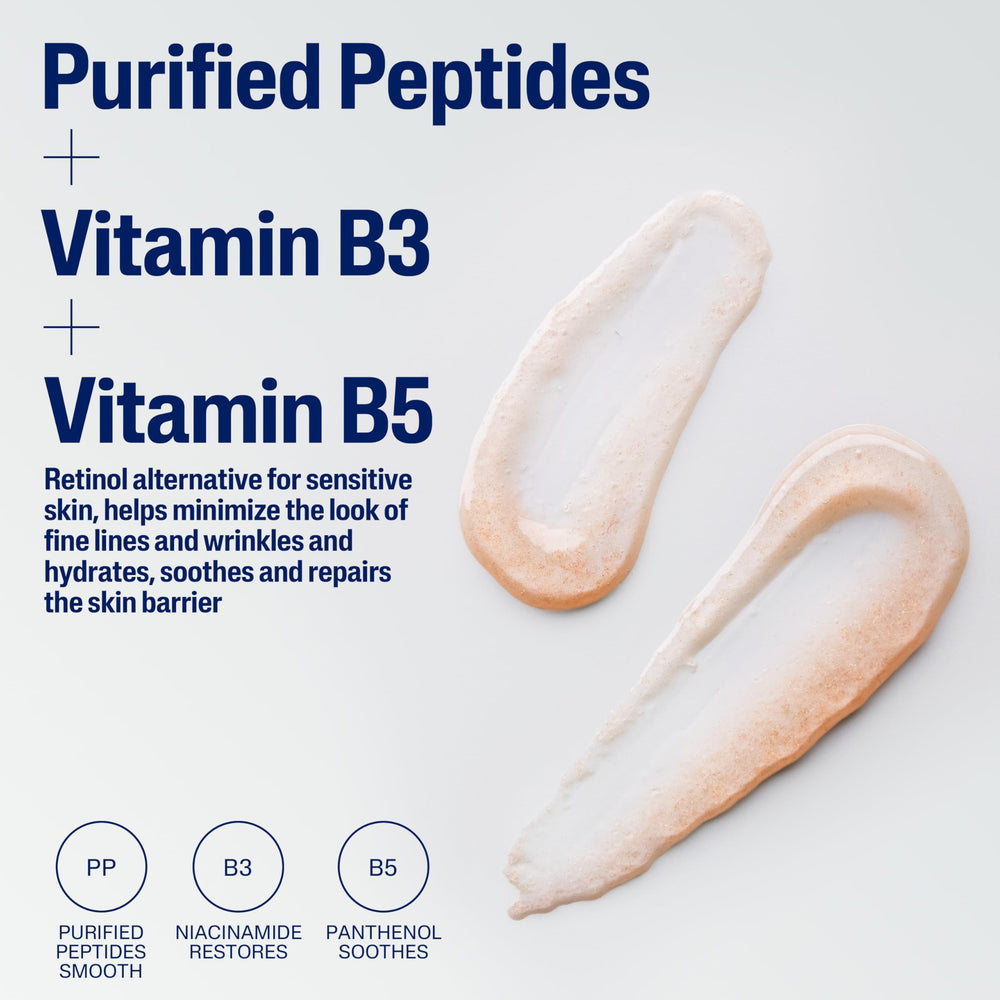 Cetaphil Healthy Renew Serum texture swirl captures lightweight, fast absorbing feel.