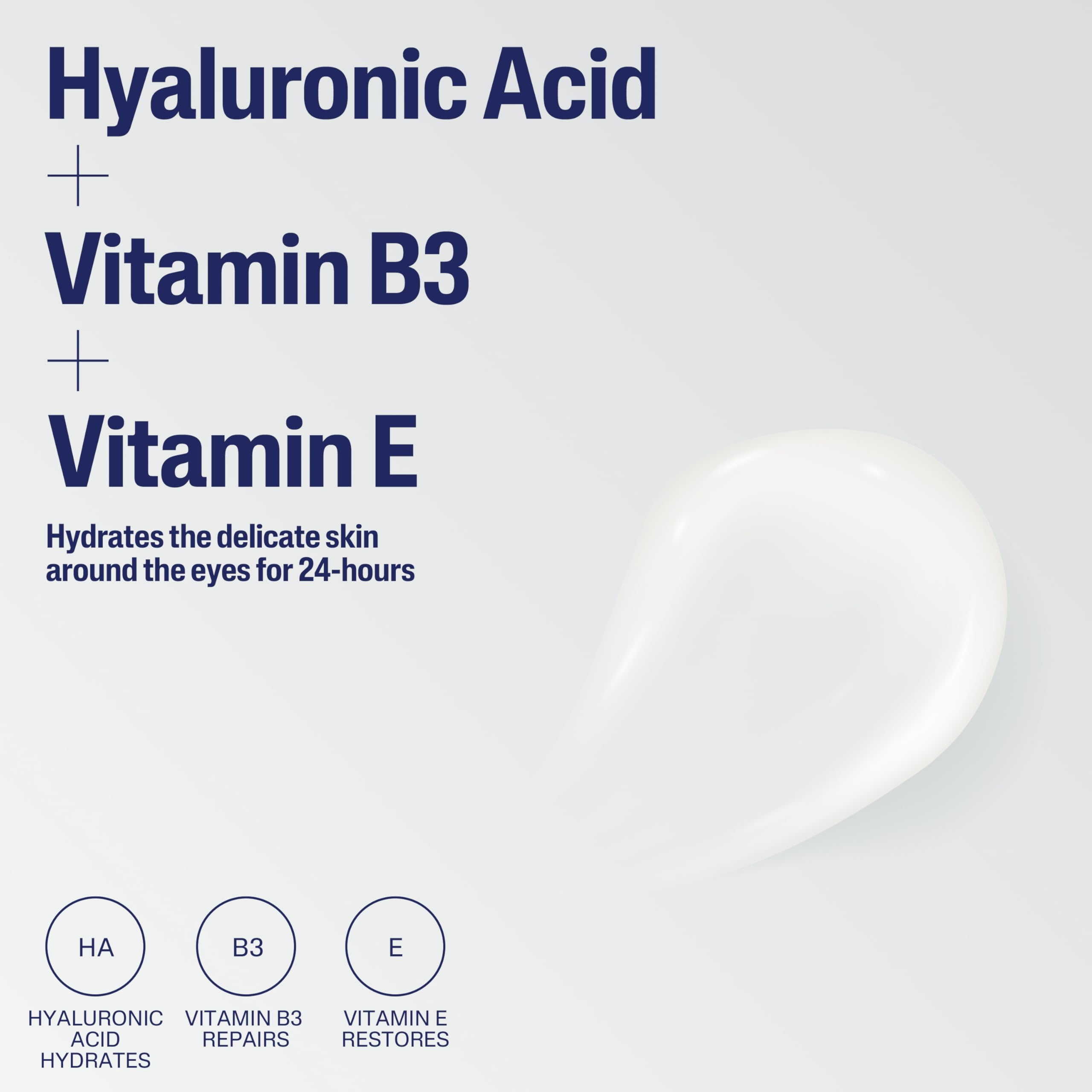 Cetaphil Hydrating Eye Gel-Cream licorice extract label suggests brightening around the eyes.