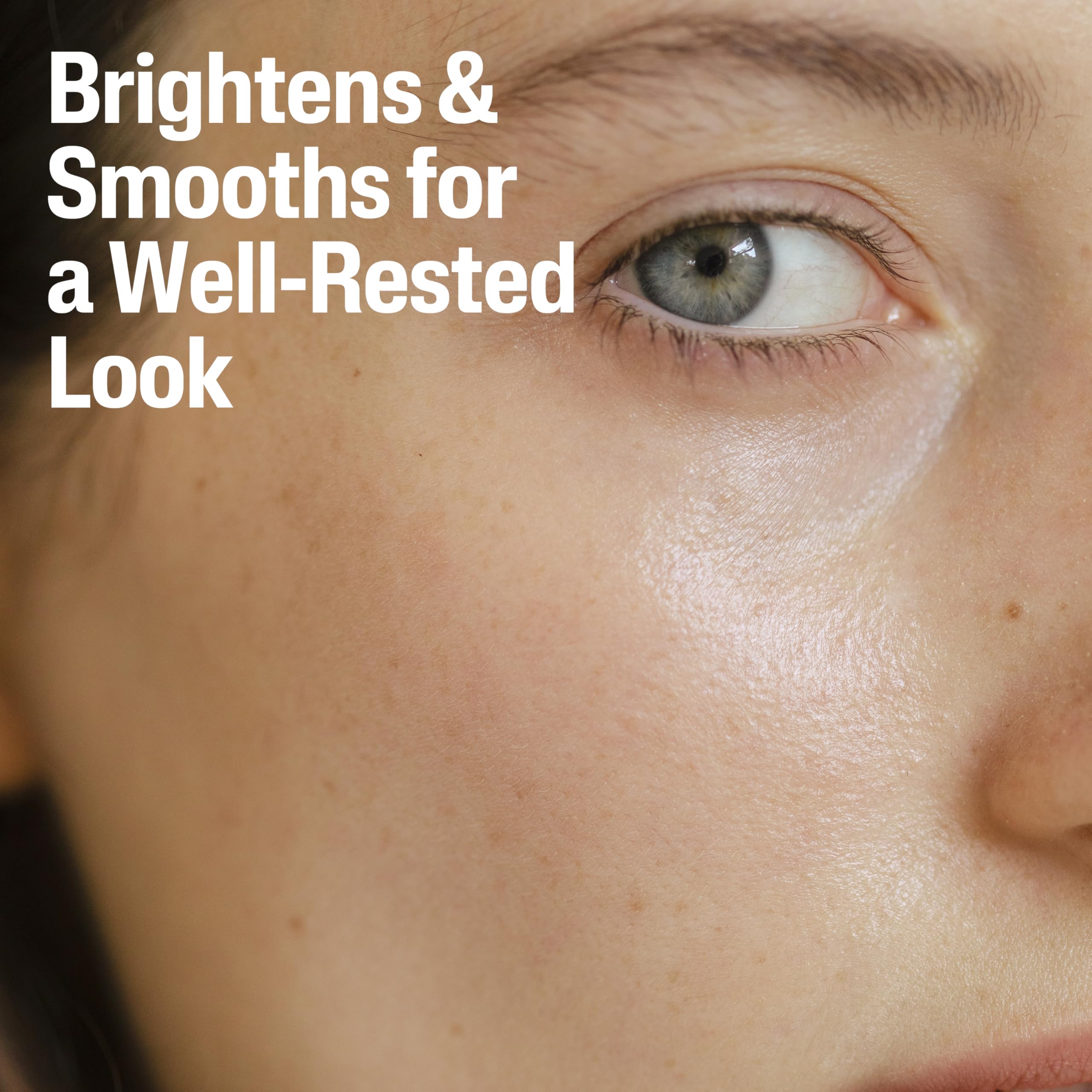 Cetaphil Hydrating Eye Gel-Cream being applied shows quick absorption under the eye.