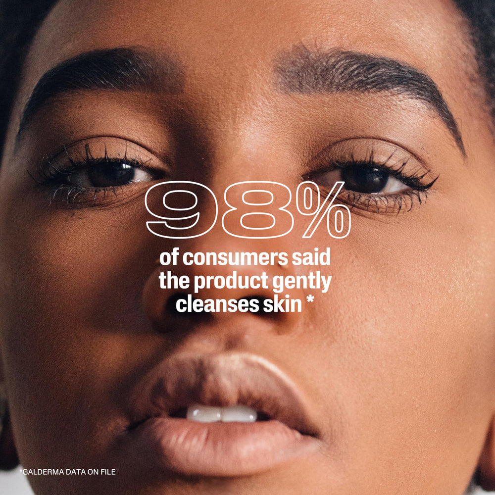 Cetaphil Hydrating Foaming Cream Cleanser application closeup demonstrates easy daily use.
