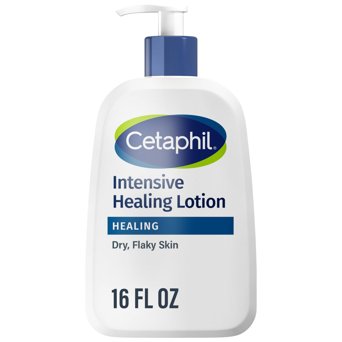 Cetaphil Intensive Healing Lotion bottle provides fragrance-free hydration for sensitive skin