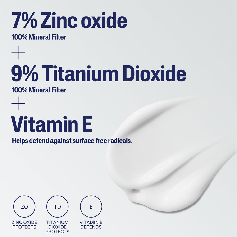 Micronized formula by Cetaphil aids even mineral dispersion for easy application