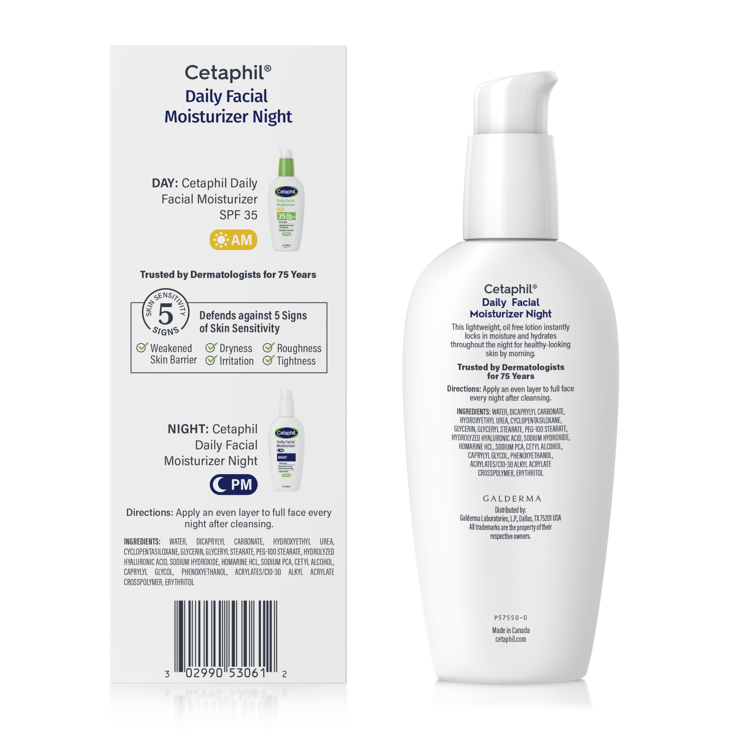 Cetaphil Night Moisturizer fits into a calm night routine for nourishment.