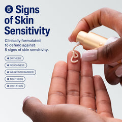 Cetaphil peptides visual, gentle anti-aging support for sensitive skin.