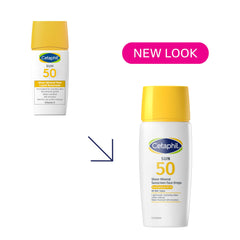 Cetaphil Sheer Mineral sunscreen texture spread yields light coverage and quick absorption.