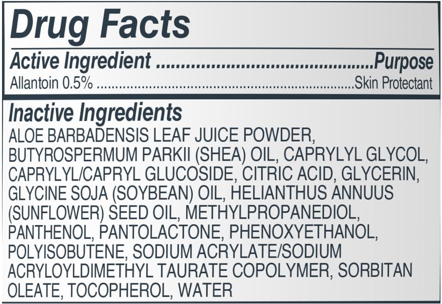 Skin after application appears moisturized and refreshed with Cetaphil Aloe gel-cream.