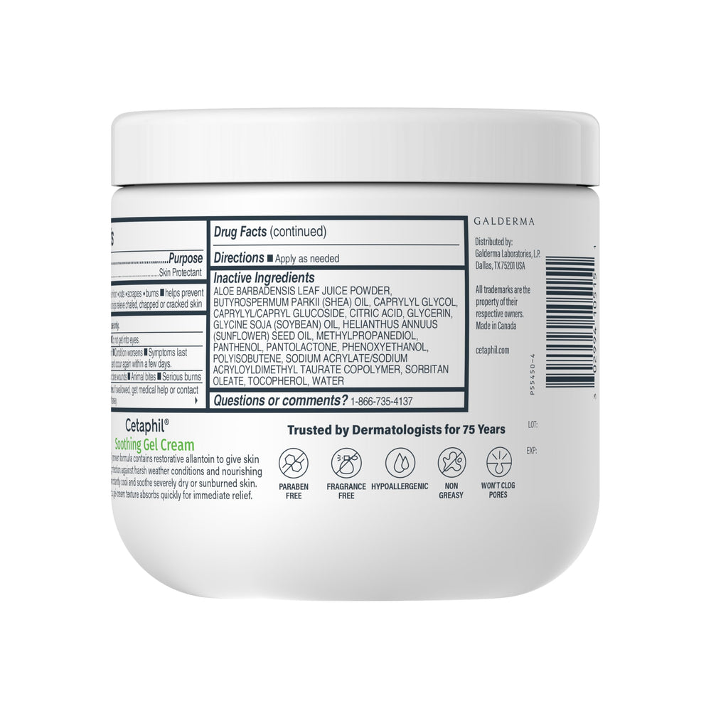 Outdoor scene suggesting Cetaphil Aloe gel-cream protects against environmental elements.