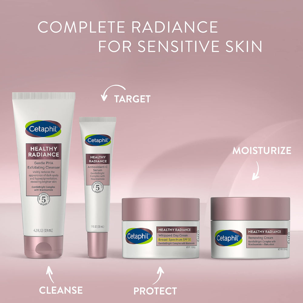 Cetaphil SPF30 protection graphic demonstrates sun exposure shield