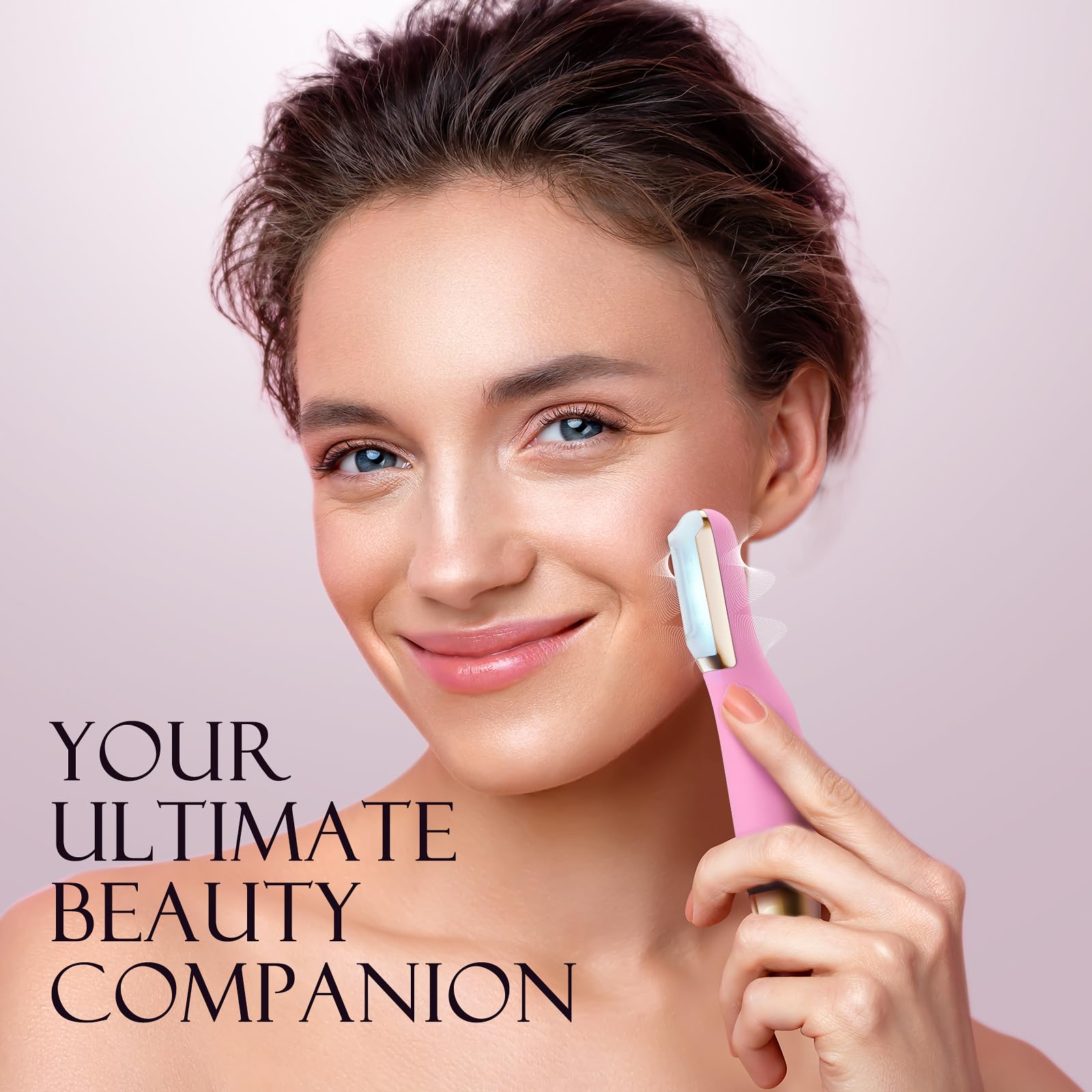 CEVEK Sonic Dermaplane with rechargeable battery charge indicator ready for uninterrupted routines.
