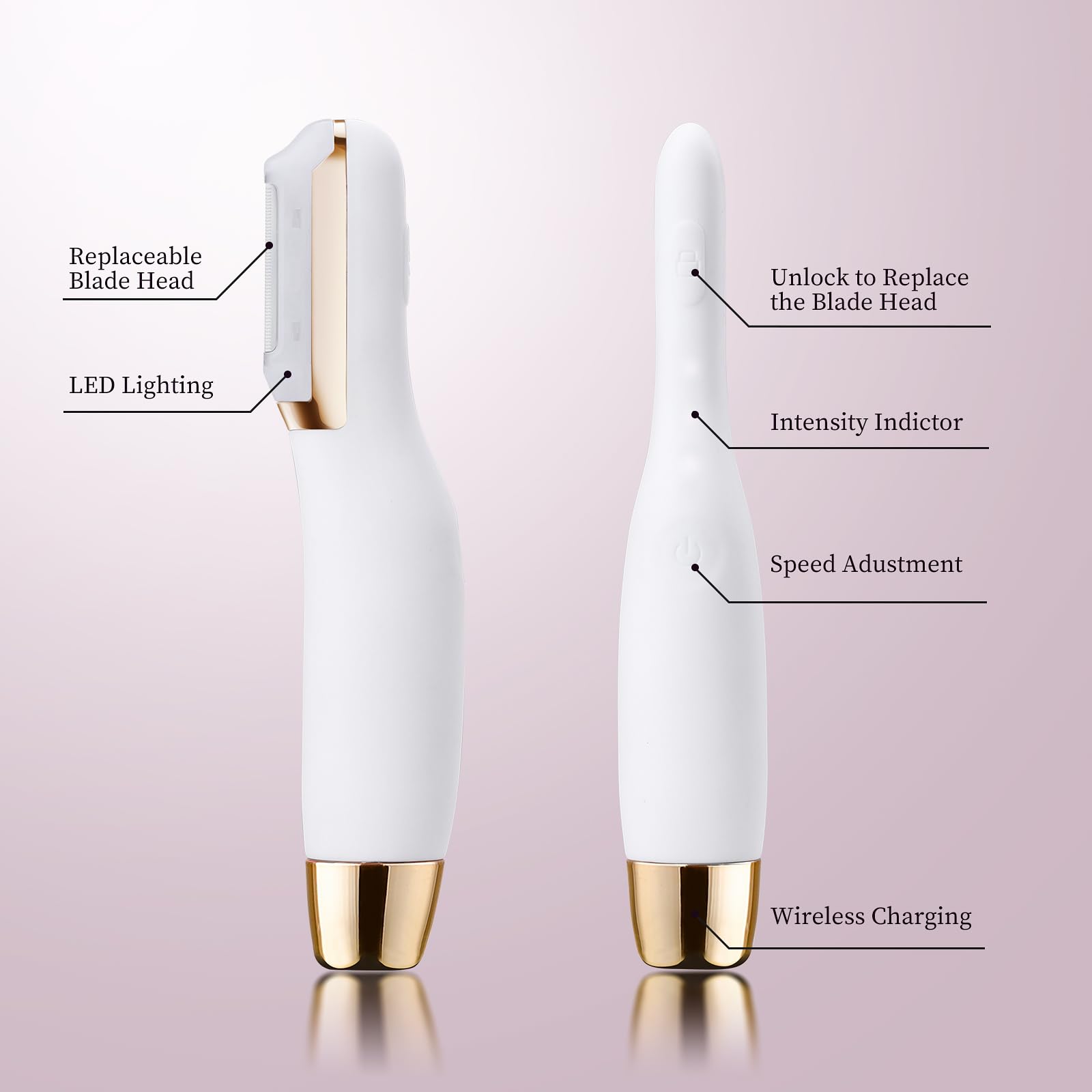 CEVEK Sonic Edge Technology closeup emphasizes precision for gentle exfoliation.