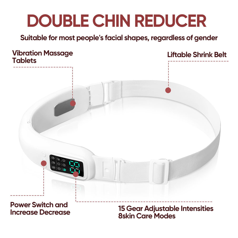 Ceymodir eight-mode fifteen-intensity control for customizable facial massage.
