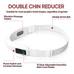 Ceymodir eight-mode fifteen-intensity control for customizable facial massage.