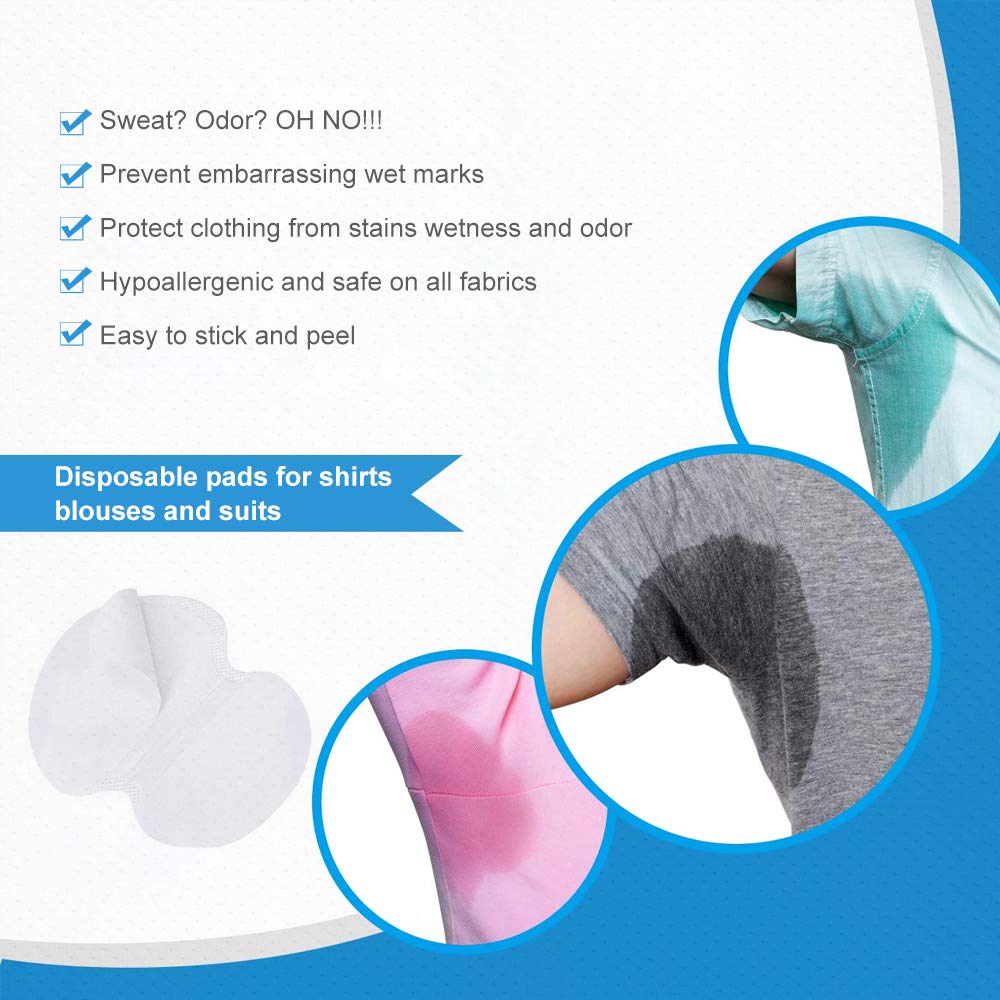 CFGROW sweat pads unisex design shown in close-up for a versatile fit for men and women.