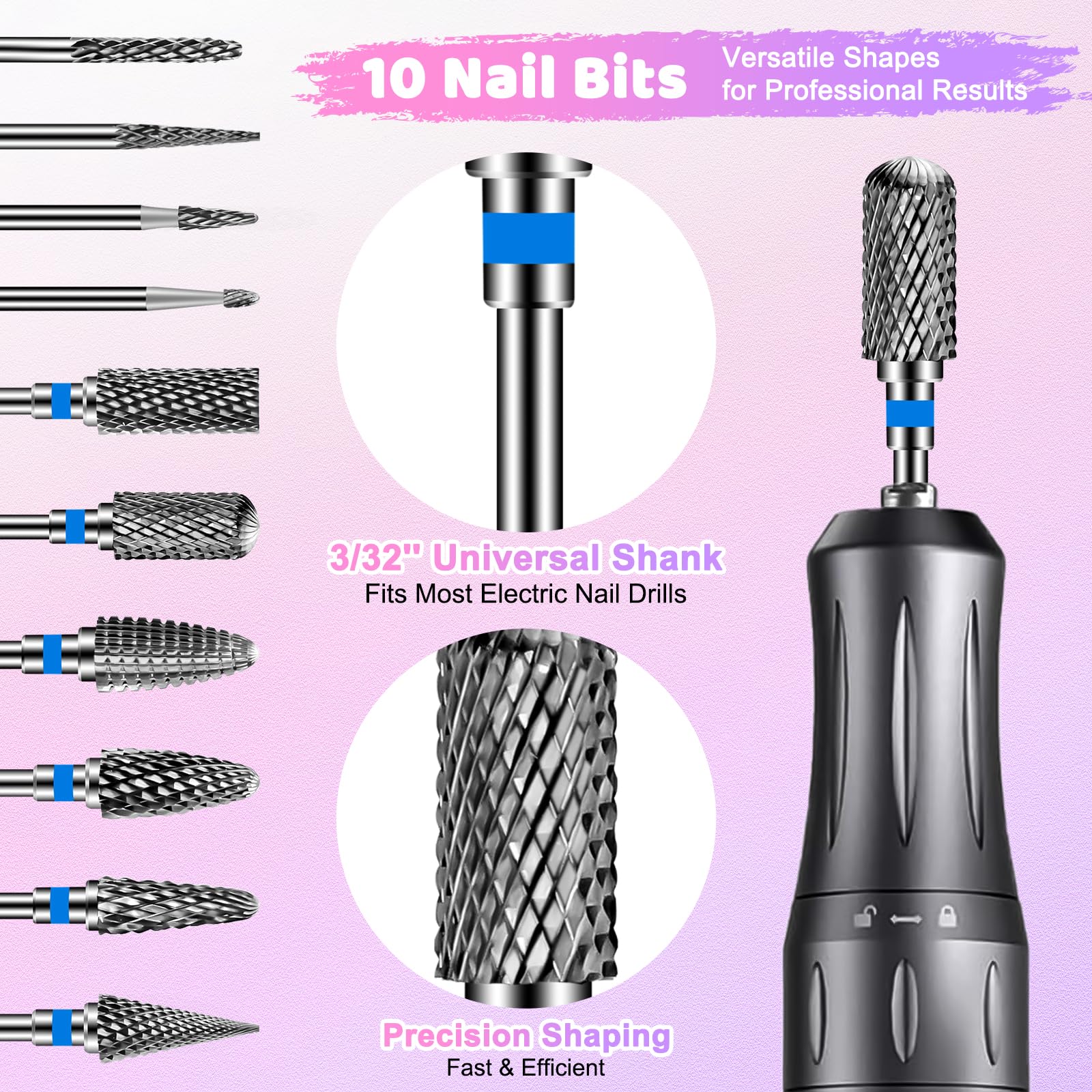 CGBE tungsten carbide material close-up showing hardness and wear resistance for nails.