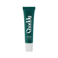 Chaddy Matte Lip Plumper tube close-up for a hydrated, matte finish on lips.