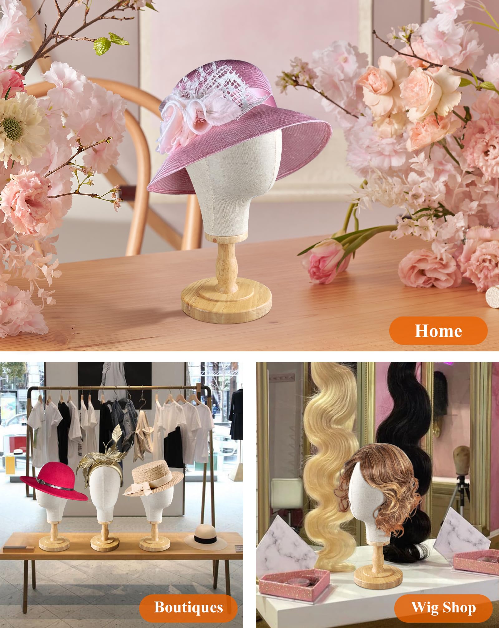 CHADWICK sturdy base keeps display stable in stores and homes