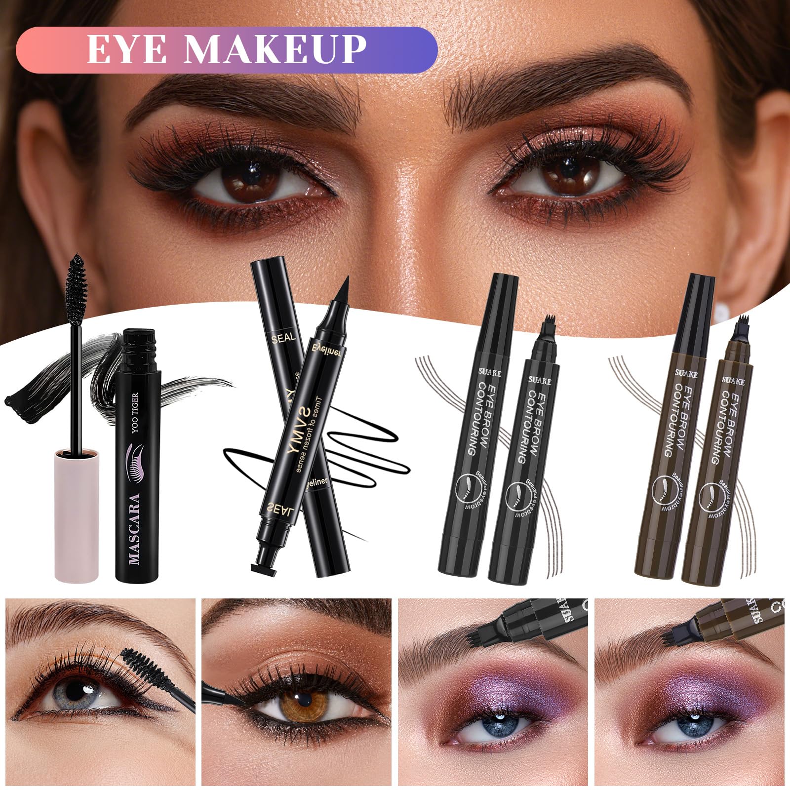 CHAFFUL All-in-One Makeup Kit concealer palette for brightening and even skin tone
