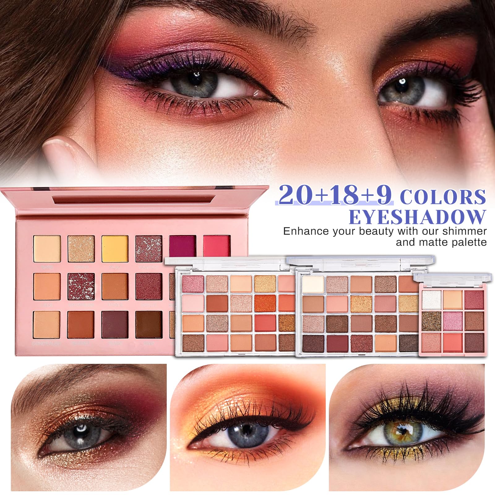 CHAFFUL All-in-One Makeup Kit liquid blush for subtle, glow-worthy cheeks