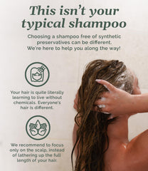 Chagrin Valley Neem & Tea Tree bar ingredients highlight organic neem and tea tree oils for gentle cleansing.