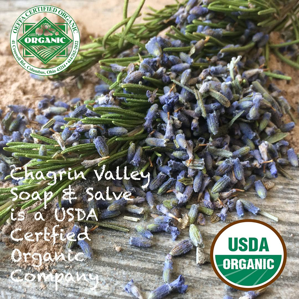 Chagrin Valley packaging shows recyclable box and zero-waste commitment.