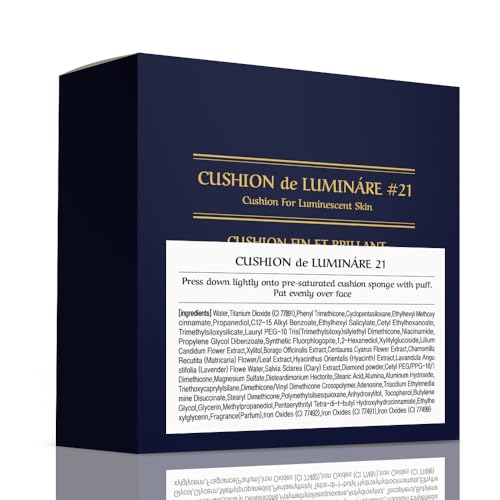 CHALLANS de PARIS Cushion de LUMINÁRE open compact showing texture