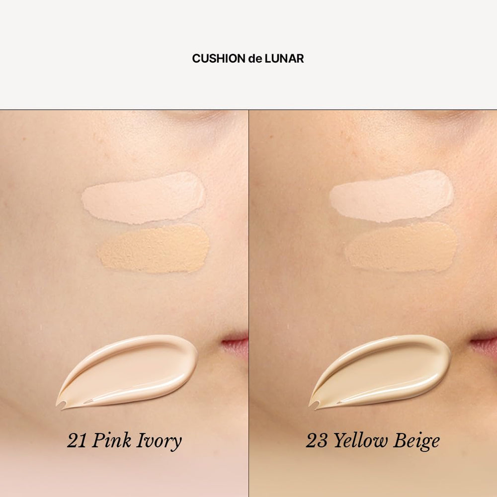 CHALLANS de PARIS Cushion Lunar Excellence tips show on-the-go touch-ups.
