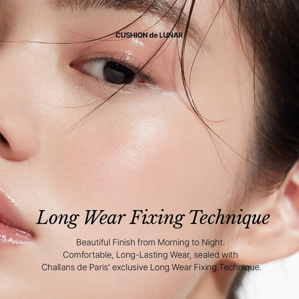 CHALLANS de PARIS Cushion Lunar Excellence SPF 40 PA+++ protection for daily wear.