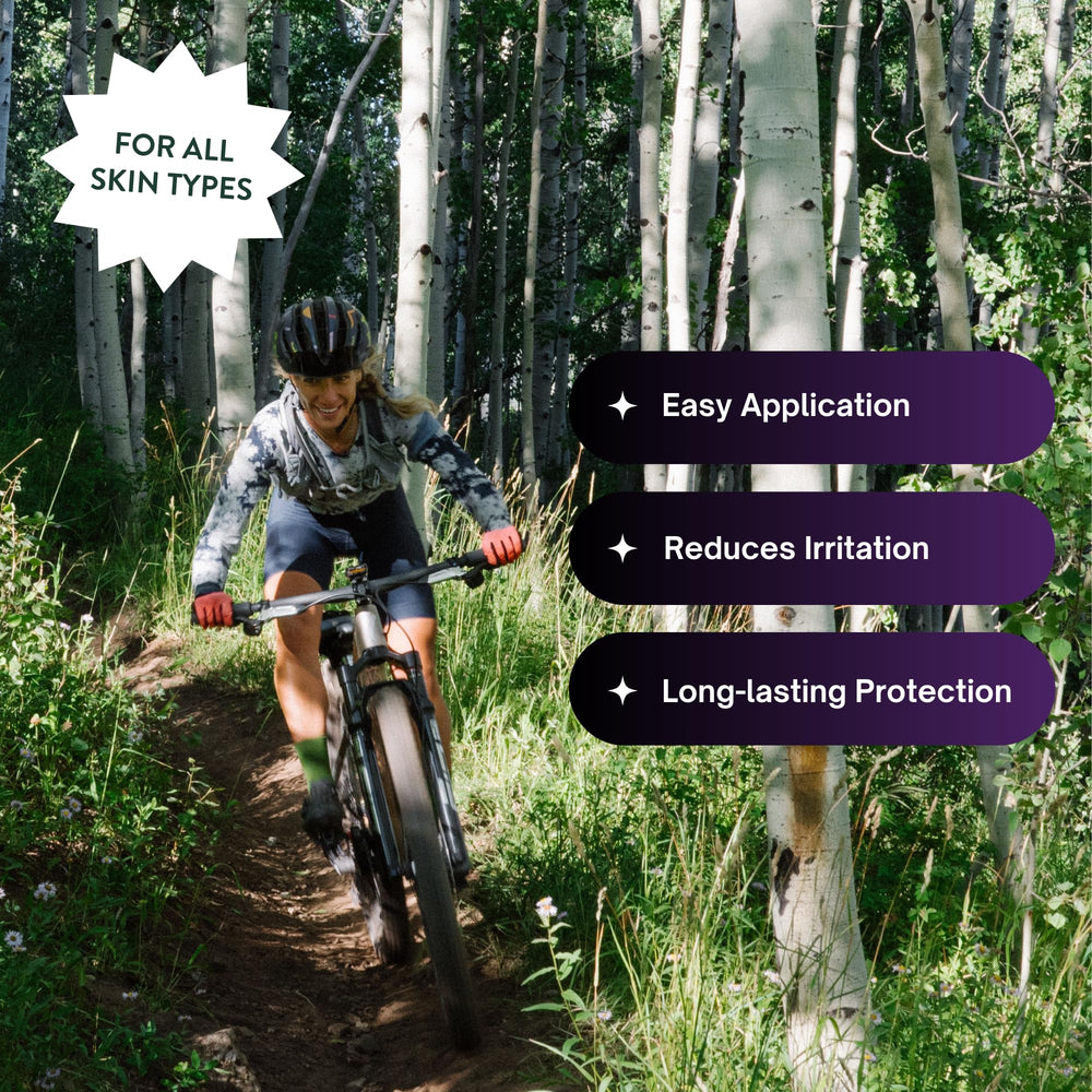 Chamois Butt'r Her' made in the USA signaling quality and domestic production.
