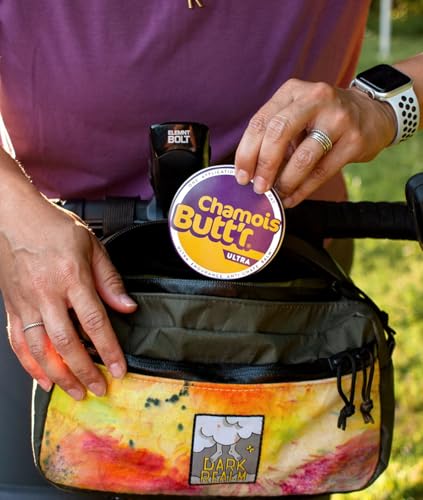 Chamois Butt'r Ultra Balm on skin provides long-lasting comfort during tough rides.