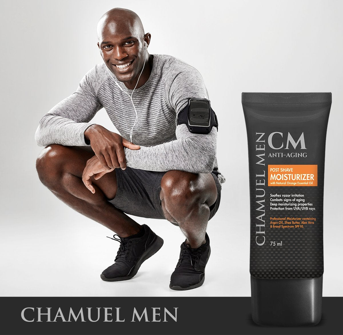 CHAMUEL MEN suitable for all skin types including sensitive