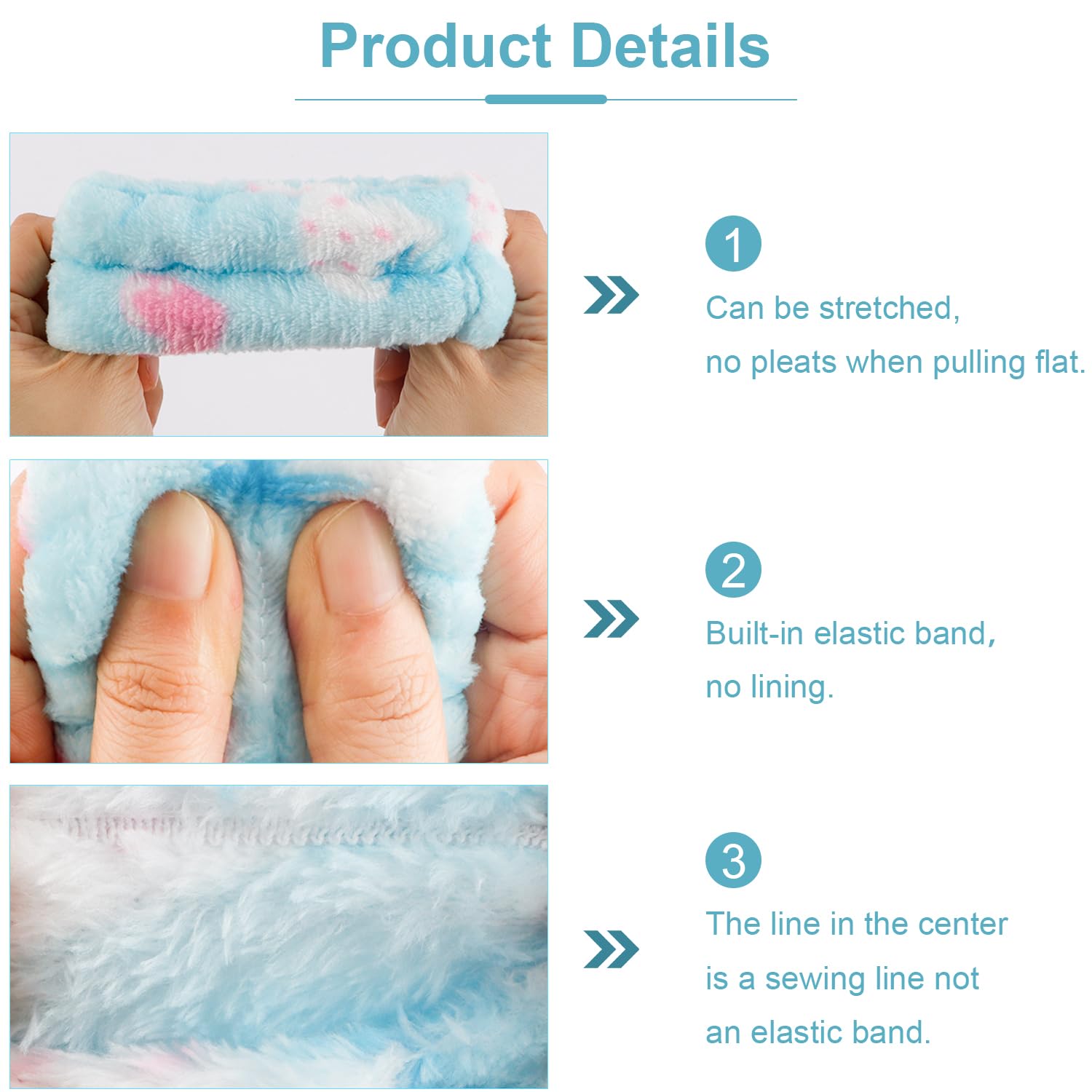 Chanaco Spa Headband easy-care design emphasizes reusable fabric.