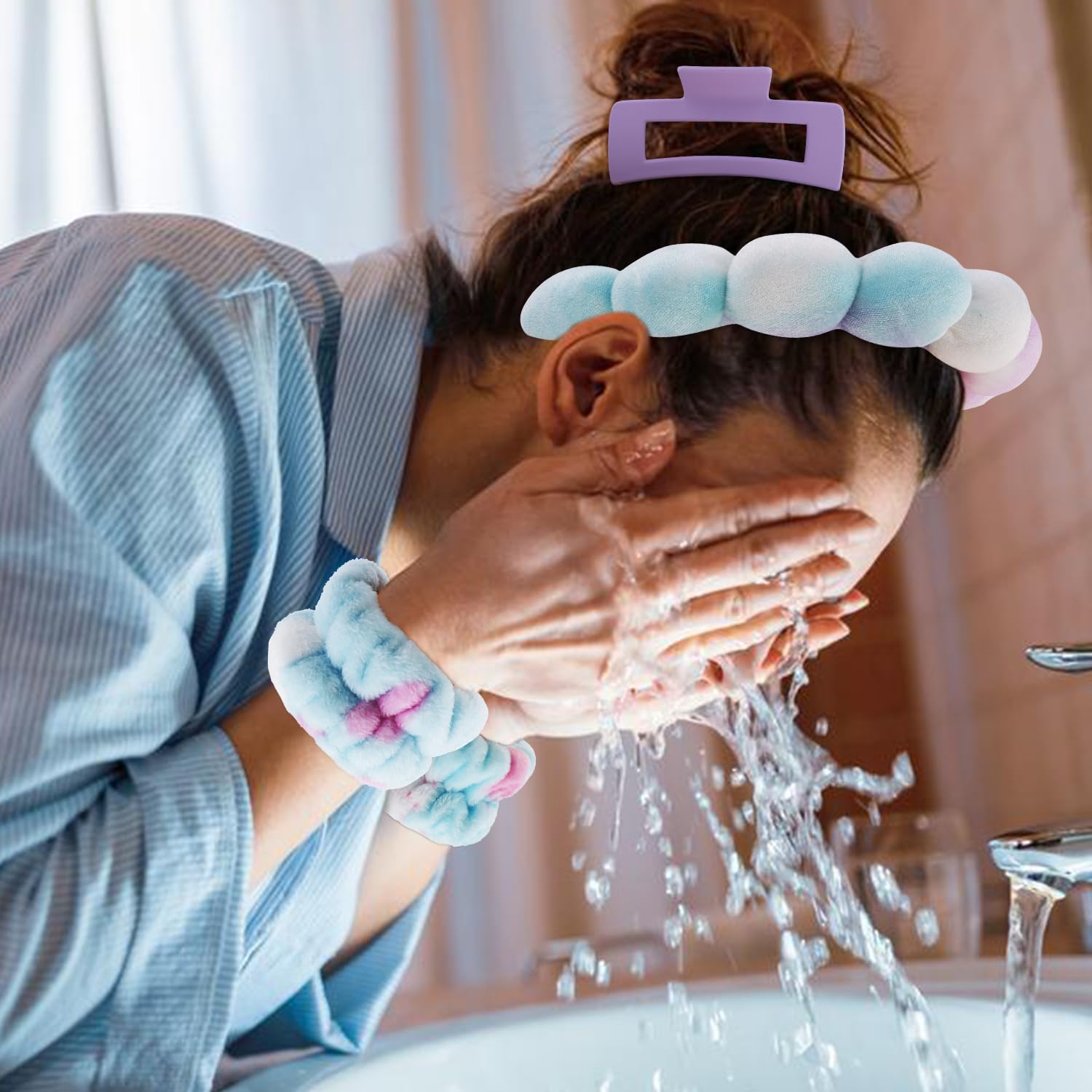 Chanaco Spa Headband gift-idea highlights skincare gift option.