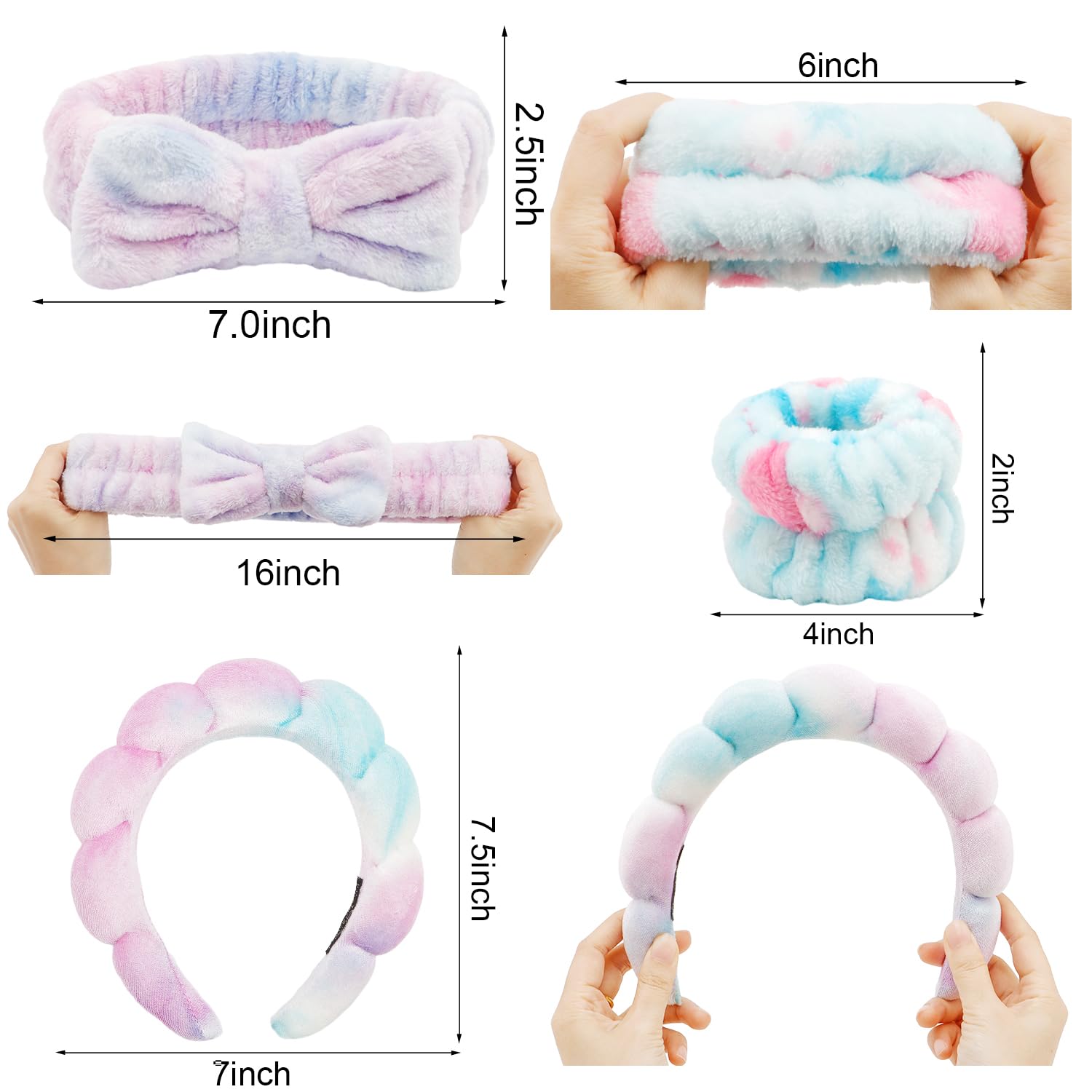 Chanaco Spa Headband spa-party-use features party favors for events.