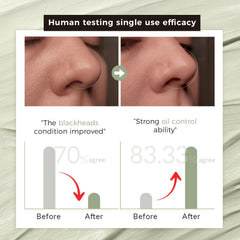 CHANDO HIMALAYA Green Tea Mask applying on face for refreshed skin.