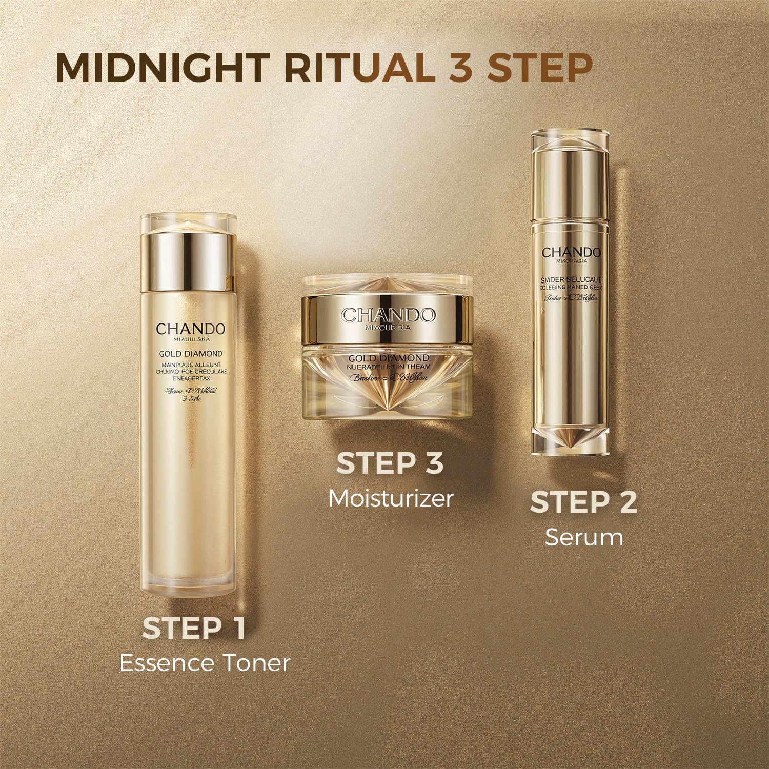 CHANDO HIMALAYA Luxury silky-cloud texture visual communicates rich, soothing application