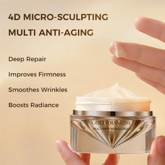 CHANDO HIMALAYA triple peptides visual suggesting visible lift and smoother skin texture