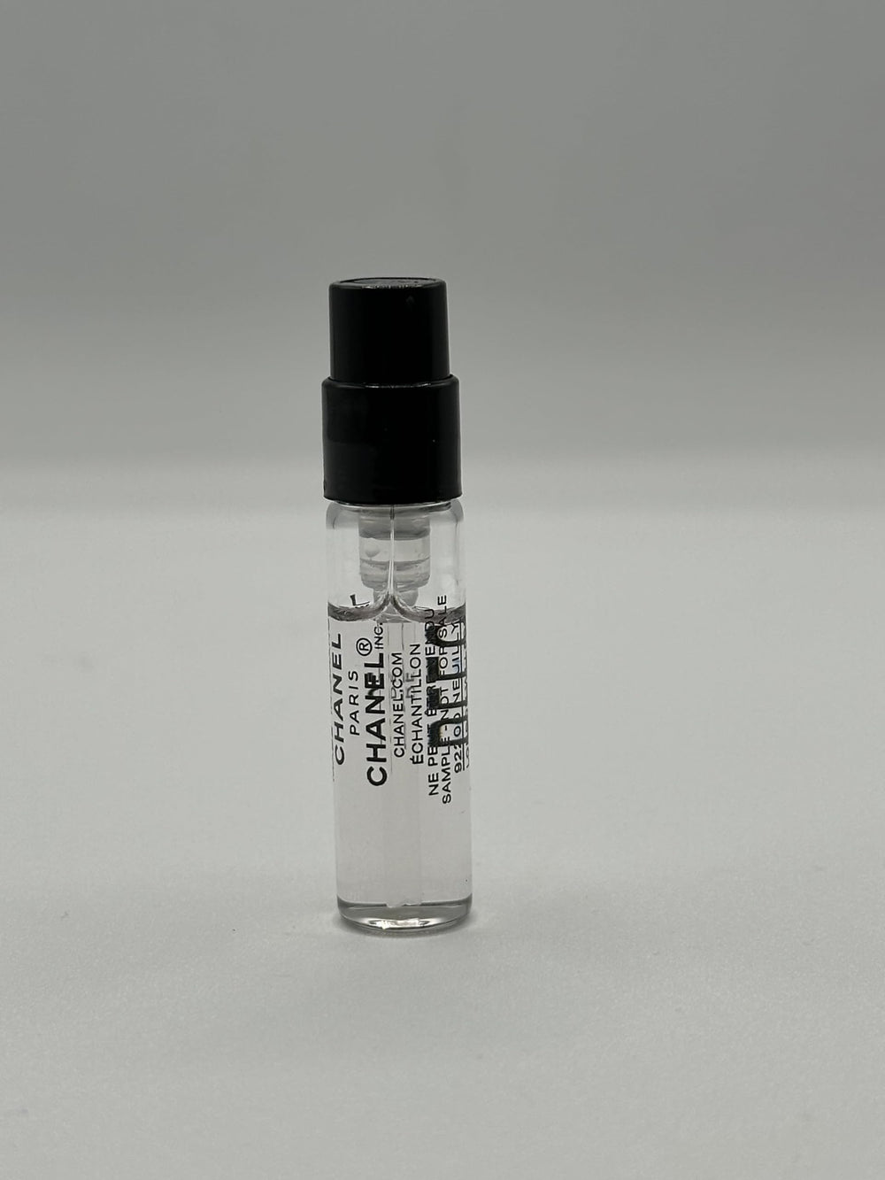 CHANEL Bleu de Parfum 1.5ml bottle, portable tester for on-the-go scent evaluation