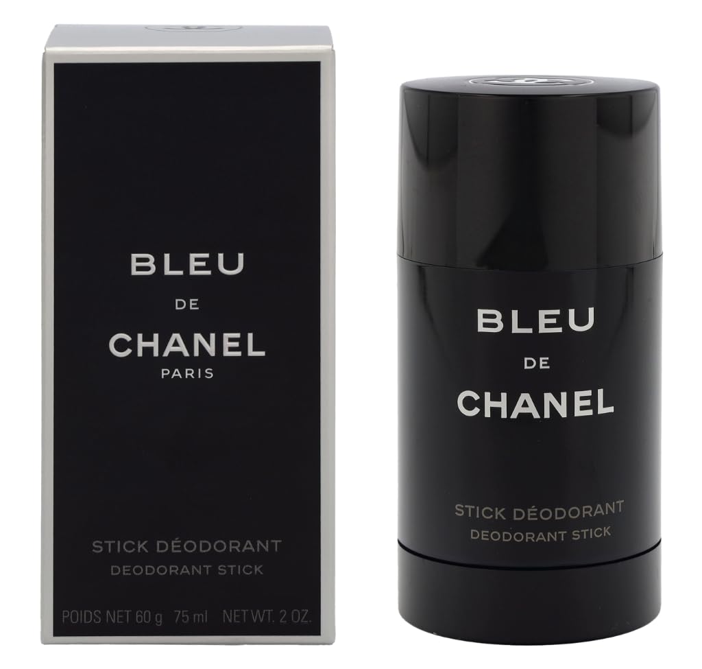 CHANEL Bleu Deodorant Stick packaging highlights premium design for daily freshness