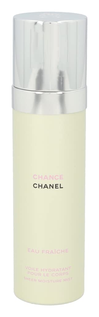 CHANEL Chance Eau Fraîche sheer moisture mist spray captures floral notes for an instant mood lift.