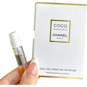 CHANEL Coco Mademoiselle Intense travel vial for on-the-go refinement.