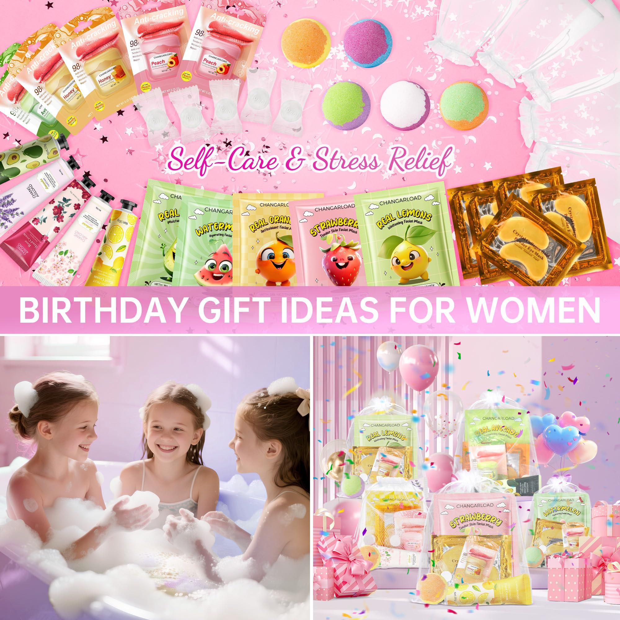 CHANGARLOAD gift bag set ready for gifting at birthdays or sleepovers