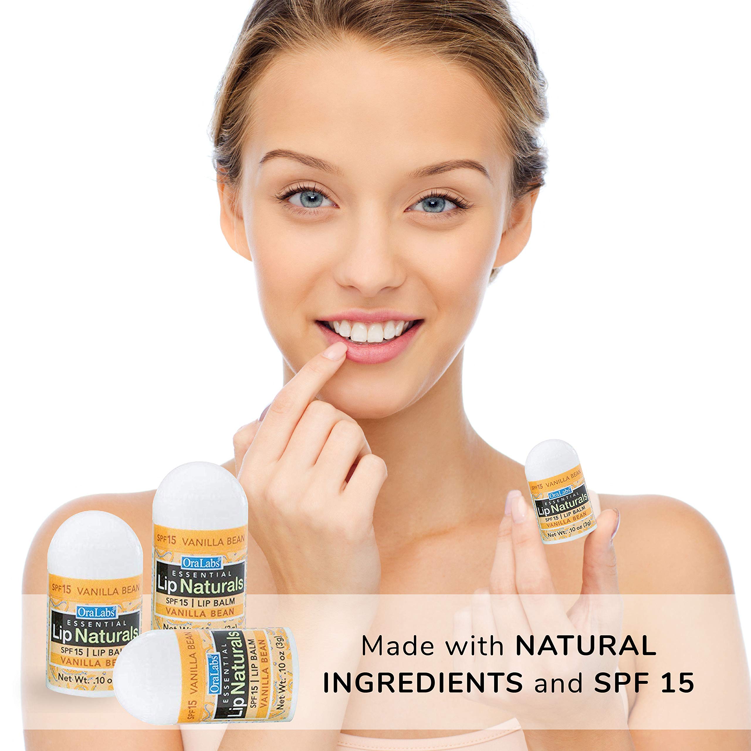 CHAP-ICE Lip Naturals 50ct count image emphasizes value and stock.