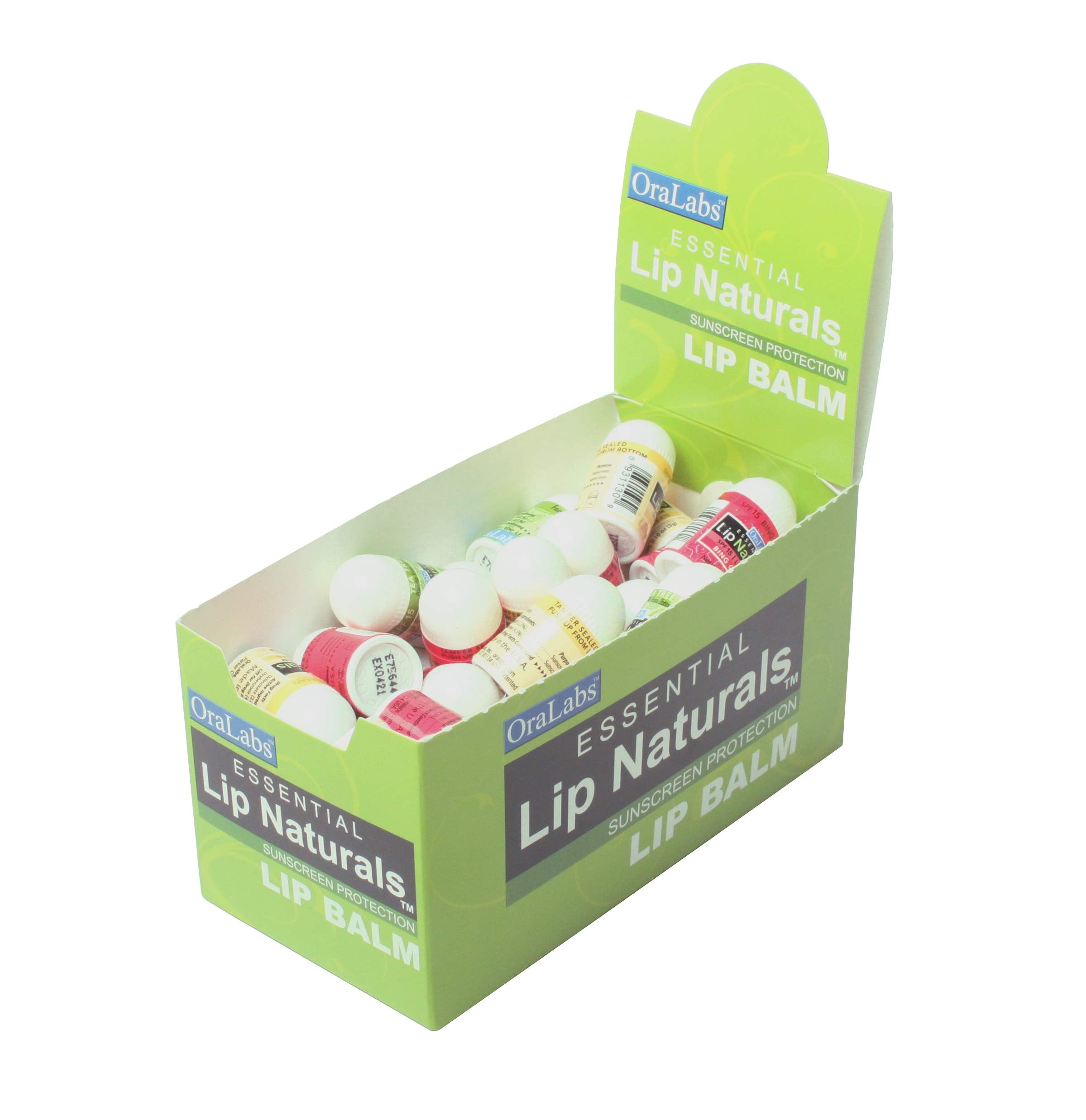 CHAP-ICE Lip Naturals mini balm packaging demonstrates portable lip protection.
