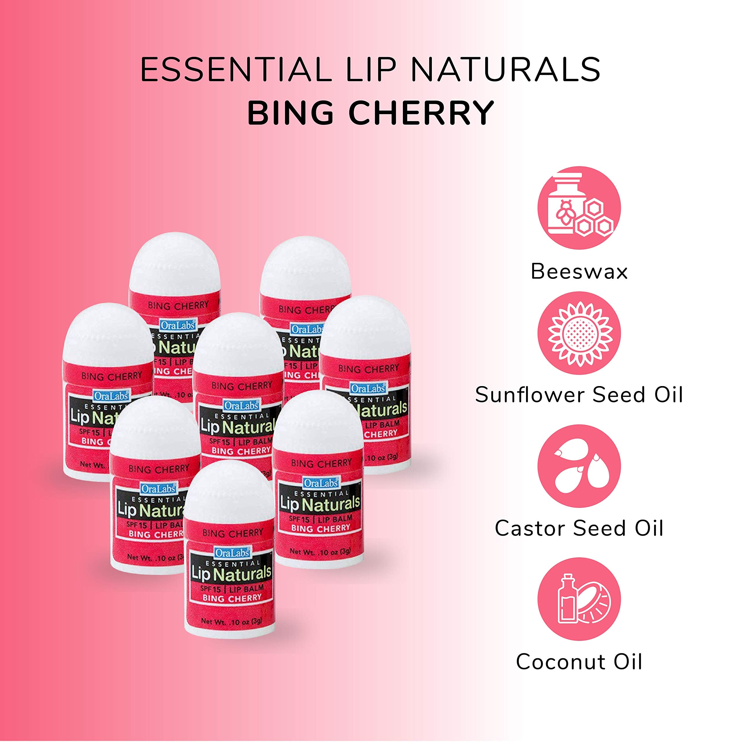 CHAP-ICE Lip Naturals mint swatch reveals creamy texture for smooth lips.